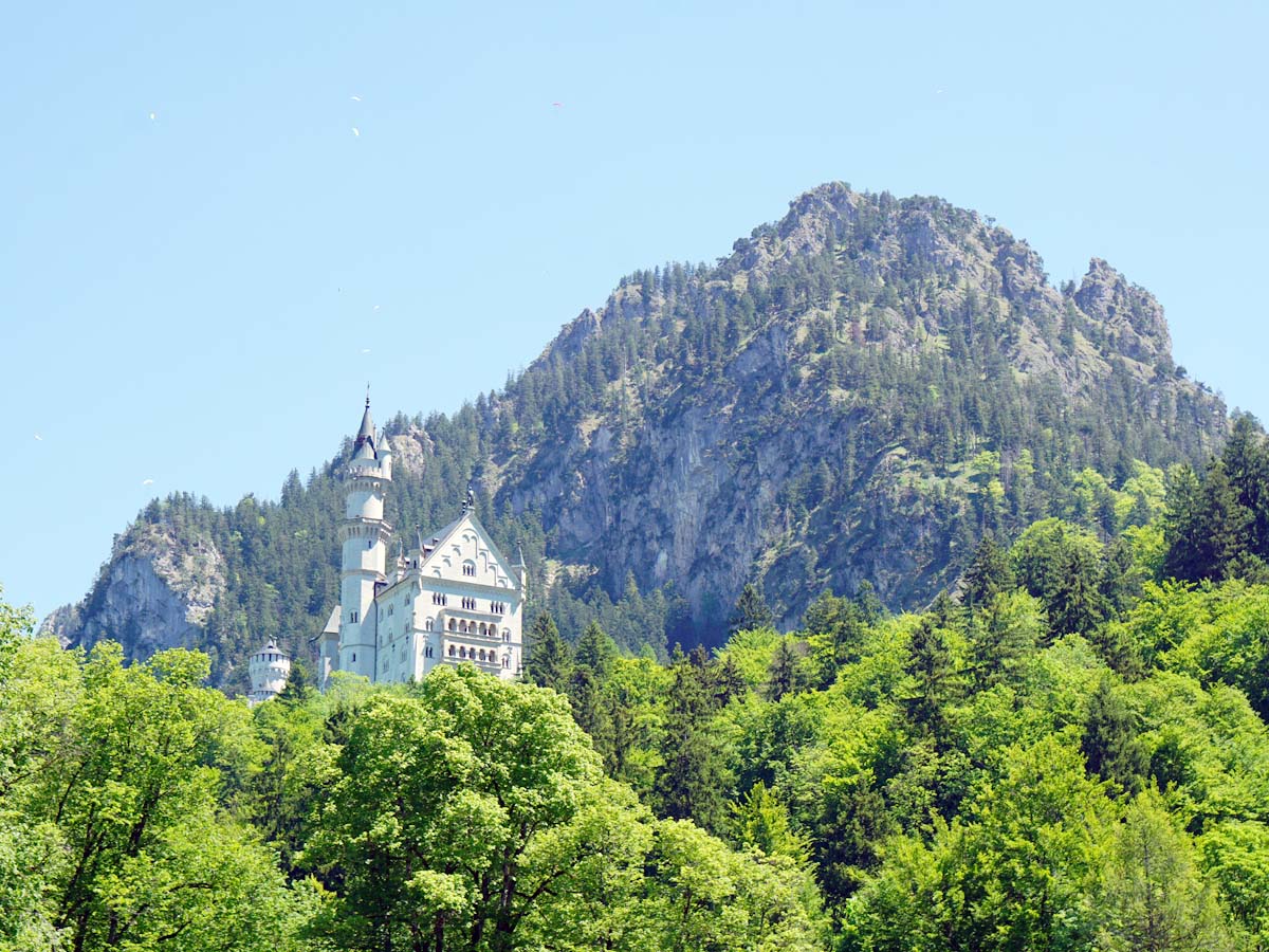 View of Neuschwanstein Castle from Hohenschwangau